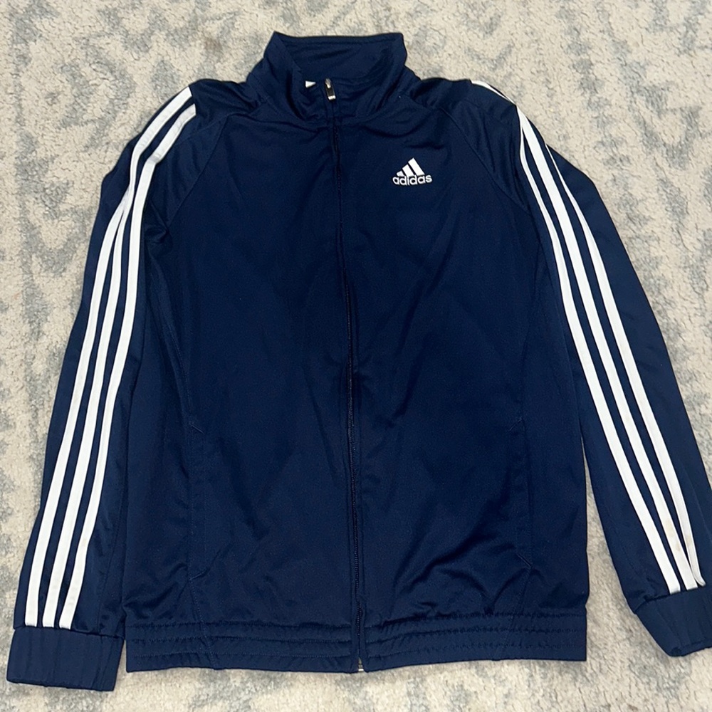 Adidas youth L 14/16 lightweight jacket. Excellent condition!